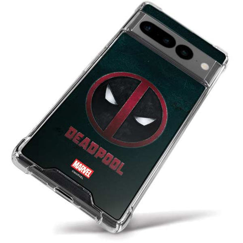 Marvel Deadpool Legacy Deadpool Logo Google Pixel 7 Pro Clear Case